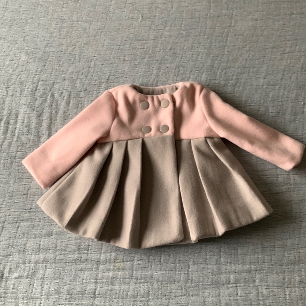 TAHARI BABY PEACOAT 0-3 MONTHS